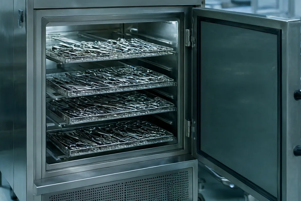 Low-temperature sterilization: alternatives to steam and their limits